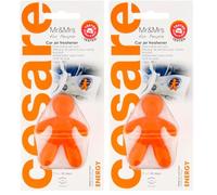 Mr&Mrs Fragrance CESARE ARANCIO ENERGY BLISTER (Confezione da 2)