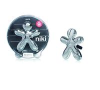 Mr&Mrs Fragrance PROFUMATORE per Auto Niki Metal Silver- Pure by