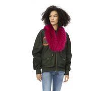 Mr&Mrs Italy Green Polyamide Women Bomber Jacket - XS