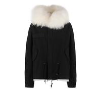Mr&Mrs Italy - Parka Corta con Cappuccio - - Jackets - Donna - Nero - S