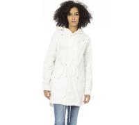 Mr&Mrs Italy White Cotton Women Parka - L