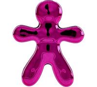 Mr & Mrs JEFF Car Profumatore per Auto, Plastica; chrome/pink; scent: Strawberry