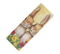Mr & Mrs Rabbit stampato antiscivolo tappetino da yoga per yoga caldo per palestra a casa, gomma naturale antiscivolo, con borsa per il trasporto tapete para ejercicio 180,3 x 66 cm