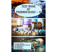 Mr. Nitin Chauhan Text Book of Pharmacology - II (Tascabile)