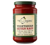 Mr Organic Seitan Tritato Peperoncino E Pomodoro Sugo Per La Pasta 350g (Confezione da 2)