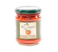 Mr Organic - Vasetto per passata di pomodoro da 200 g - Ricetta autentica - A base di pomodori maturati al sole - Ottimo per pasta, zuppe e salse - Gustoso - Confezione da 1
