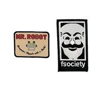 Mr. Patches - Toppa termoadesiva da applicare con il ferro da stiro e da cucire, da applicare con il ferro da stiro su qualsiasi cosa si può stirare: costumi, borse, camicie, jeans, cappelli, ecc.