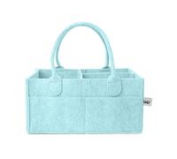 Mr. Pen- Baby-Windel-Caddy-Organizer, Mint Whisper, Baby-Caddy-Organizer mit Griff, kompakte Gr e, zusammenklappbar und tragbar