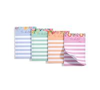 Mr. Pen Blocco note adesive per lista delle cose da fare, 10,2 x 15,2 cm, 200 fogli, stile floreale, lista delle cose da fare