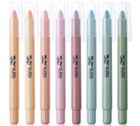 Mr. Pen Evidenziatori gel senza sbavature, colori pastello, confezione da 8, evidenziatori biblici e penne senza sbavature, pennarelli biblici per studio, diario, materiale scolastico e accessori