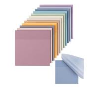 Mr. Pen - Foglietti adesivi trasparenti, 3x3, 600 fogli, colori vintage, trasparenti note trasparenti