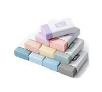 Mr. Pen-Gomme da 10 pezzi Gomme per matita Colori tenui Morandi Gomme per matite Gomme per matite Mr Pen Gomme per la scuola Gomma grande Gomme a