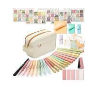 Mr. Pen - Kit per diario biblico, materiale per studio biblico, evidenziatori e penne senza sanguinamento, penne bibliche, kit per diario biblico, strumenti per studio biblico, kit di studio biblico,