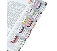 Mr. Pen - Linguette Bibbia, design floreale, linguette laminate per lo studio della Bibbia Vecchio e Nuovo Testamento Linguette per libri per le donne per schede indice, 120 pezzi