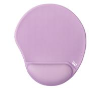 Mr. Pen - Mouse Pad Ergonomico con Poggiapolsi, Tessuto Traspirante Viola con Cuscinetto in Memory Foam