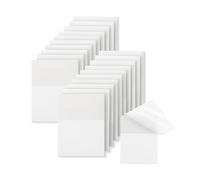 Mr. Pen - Note adesive trasparenti 1,5""""x2"""" 20 blocchi da 1000 fogli Note adesive trasparenti Piccole note adesive trasparenti Note adesive tras