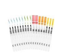 Mr. Pen Pennelli per acquerelli, confezione da 18, penne ad acquerello, penne ad acquerello, penne a pennello ricaricabili per acquerello, pennello per pittura ad acqua, pennelli per acquerelli,