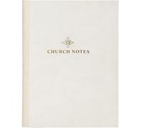 Mr. Pen- Selah Church Notes Journal - Gold Foil Cover, 5.1” x 7.8”, 52 Sheets / 104 Pages, Guided Sermon Notebook with Scripture & Reflection Prompts, Paperback