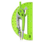 Mr. Pen - Set di compasso e goniometro Kit di geometria Set di compasso e goniometro Goniometro Compasso per geometria Matematica Compasso Compas