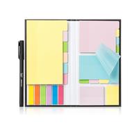 Mr. Pen - Set di note adesive da 380 pezzi, colori pastello, note adesive trasparenti, divisori, note adesive traslucide, note adesive per planne