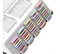 Mr. Pen - Tabelle della Bibbia, 75 Tabs, Minimal Morandi, Tabs Bibbia Laminati per Donne e Uomini, Tabs Bibbia per Studio Bibbia, Tabs Bibbia, Bibbia Tabs, Mr Pen Bibbia Tabs