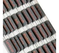 Mr. Pen - Tabs Bibbia, 75 Tabs, Cool Gray, Laminato Bibbia Tabs per donne e uomini, Tabs Bibbia per Studio Bibbia Indice Tabs, Bibbia Tabs, Bibbia Tabs, Mr Pen Bibbia Tabs per le donne studiare la