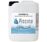 MR PISCINA ECOFREE CL Neutralizzatore di Cloro Ecologico, Riduttore di Cloro Attivo per Scarico Acque Piscina, Conforme Norme Ambientali, Senza Solfati e Sodio