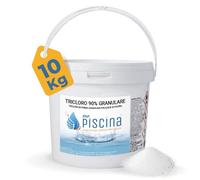 MR PISCINA Tricloro Granulare per Piscina. Tricloro 90% per Manutenzione Acqua Piscina (10kg)