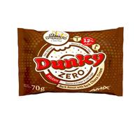 Mr. Popper's - Dunky Zero Cioccolato Fondente con Crema di Cioccolato Bianco, 70 g