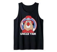 Mr. Potato Head 4th of July Uncle Yam Patriotic Frame & Hat Canotta