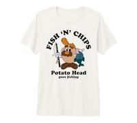 Mr Potato Head Classic Fish N Chips Maglietta Premium
