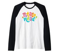 Mr Potato Head Colour Logo Maglia con Maniche Raglan