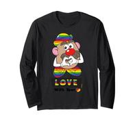 Mr Potato Head Love Pride Maglia a Manica