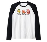 Mr Potato Head Scare Together Halloween Maglia con Maniche Raglan