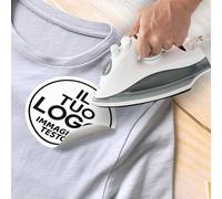 Mr Pubblicità - Fino a 25 Termoadesivi per Tessuti PERSONALIZZATO - Patch Adesiva da Applicare con Ferro da Stiro - per Abbigliamento", Dimensioni e forme Varie (Rettangolare, 6 cm)