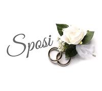 Mr Pubblicità - n. 60 Tag Bigliettini Bomboniera Personalizzati con Stampa inclusa - Etichette per Matrimonio, Sposi, nozze - Cartellini tag per bomboniere personalizzabili - Etichette (Anniversario)