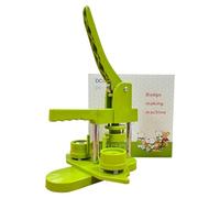MR.R 58MM Badge Button Machine Button creare bottoni fai da te, 58 mm, colore: verde