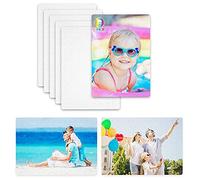 MR.R Sublimazione Vuoti 6 Set Puzzle Quadrati Formato A4 120 PZ Puzzle Bianco Puzzle Vuoto per Stampa a Trasferimento Termico a Sublimazione, 7.5''x10.2"