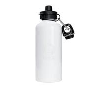 MR.R Sublimazione Vuoti Bianco Sport Bottiglia di Alluminio Portatile Due Cime Bottiglia 600 ml per la Stampa di Trasferimento di Calore