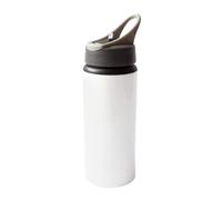 MR.R Sublimazione Vuoti Bianco Sport Bottiglia di Alluminio Portatile Grigio Coperchio Del Computer Portatile 600 ml per Tazza di Calore Pressa Trasferimento di Stampa