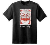 Mr Robot Fsociety Hacker Collective T Shirt Evil Corp Elliot Serie TV Allsafe