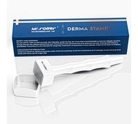 Mr.roller Derma Stamp regolabile, 0-3 mm, 140 perni in titanio professionale Microneedle Dermastamp per capelli barba crescita viso corpo, derma roller microneedling penna alternativa
