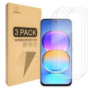 Mr.Shield 3-Pezzi Vetro Temperato Pellicola per ZTE Blade V80 Vita/Pro/Max | 9H Durezza Protezione Schermo Senza Bolle Protettiva