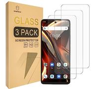 Mr.Shield Confezione da 3 pellicole proteggi schermo per UMIDIGI A13 PRO MAX 5G [vetro temperato] [vetro giapponese con durezza 9H] con sostituzione a vita
