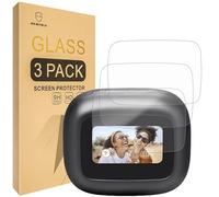 Mr.Shield Pellicola protettiva compatibile con JBL Live Beam 3 / Live Flex 3 / Live Buds 3 [vetro temperato] [confezione da 3] [vetro giapponese con durezza 9H]