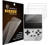 Mr.Shield Pellicola Protettiva per Anbernic RG35XX / RG35XX Plus / RG35XX+ [Premium Clear] [3 Pezzi] Protezione Schermo Senza Bolle [PET Material]