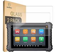 Mr.Shield Pellicola Protettiva per Autel MaxiSys Ms906 PRO/ Ms906 PRO-TS，MaxiCOM MK906 PRO/Mk906 PRO-TS/MK906S PRO-TS Vetro Temperato [9H Durezza] [2 Pezzi] Protezione Schermo Senza Bolle