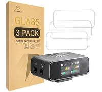 Mr.Shield Pellicola Protettiva per DJI Mic Vetro Temperato [9H Durezza] [3 Pezzi] Protezione Schermo Senza Bolle