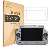 Mr.Shield Pellicola Protettiva per DJI RC Plus 2 Remote Controller Vetro Temperato [9H Durezza] [2 Pezzi] Protezione Schermo Senza Bolle