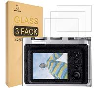 Mr.Shield Pellicola Protettiva per Fujifilm Instax Mini Evo/X-PRO1 Camera Vetro Temperato [9H Durezza] [3 Pezzi] Protezione Schermo Senza Bolle